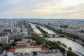 Paris aerial view